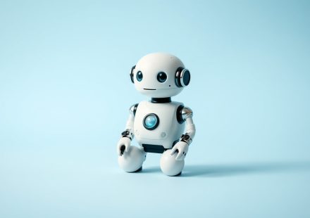 Tampilan antarmuka chatbot AI di layar ponsel yang membantu penjualan UMKM
