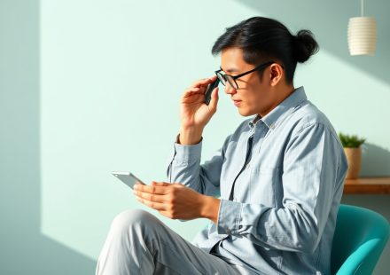 Seorang influencer mikro memperlihatkan tas anyaman tradisional di media sosial