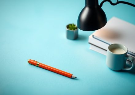 Tampilan dashboard WordPress dengan grafik pertumbuhan SEO